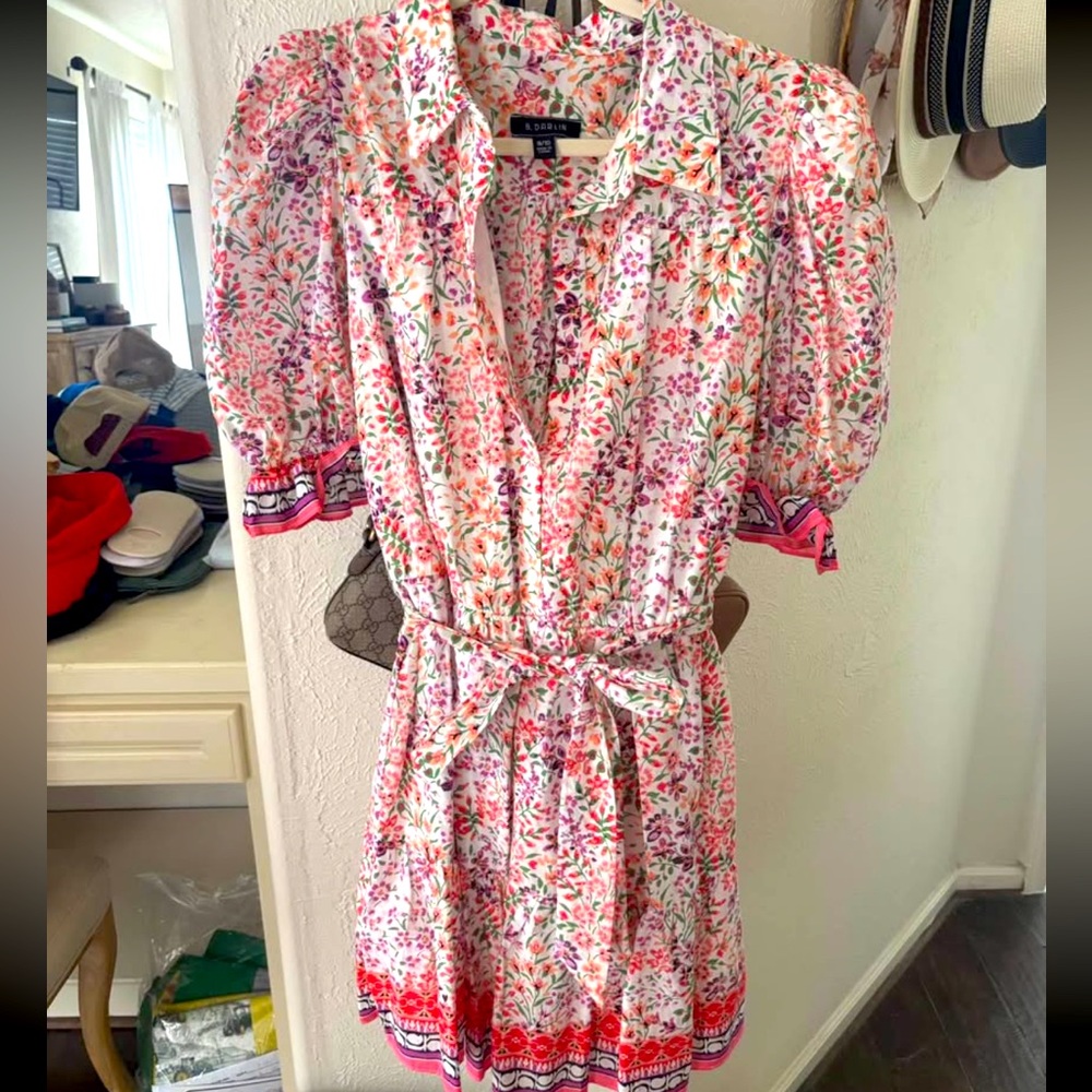 Floral dress size 9/10